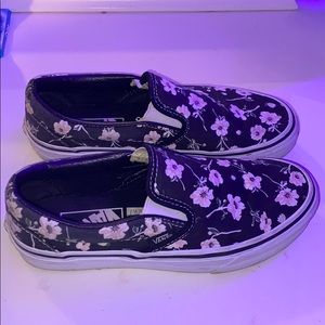 flower print vans